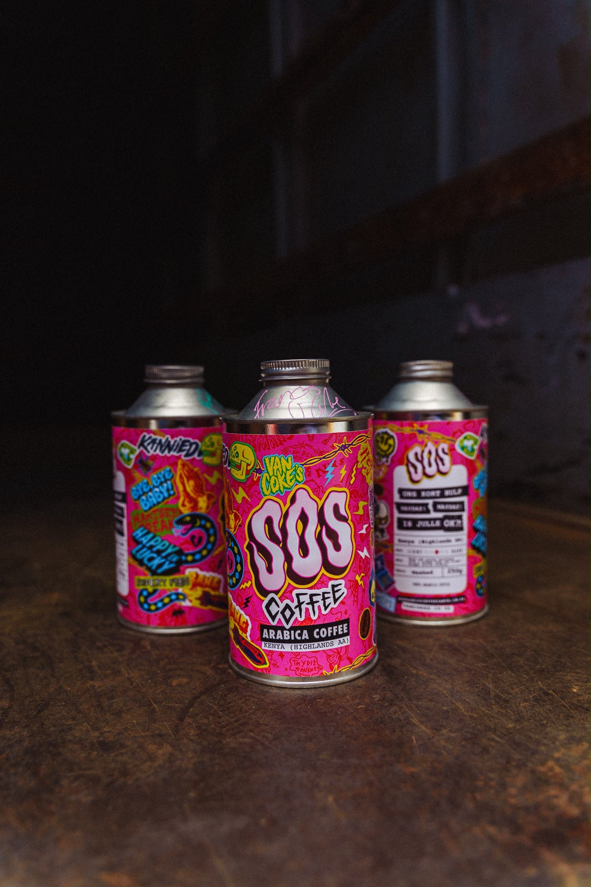 SOS Coffee | Reusable Tin