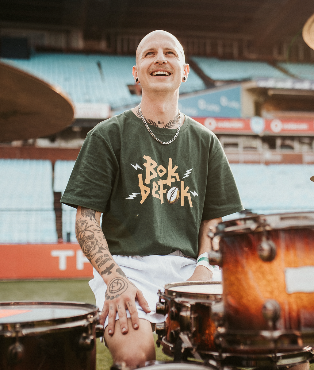 Bokbefok Regular Tee - Green