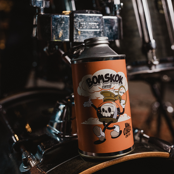 Bomskok Coffee | Reusable Tins & Refill