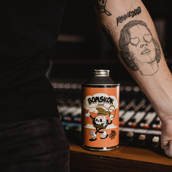 Bomskok Coffee | Reusable Tins & Refill