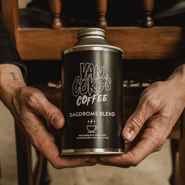 Vancoke's Dagdrome Coffee | Reusable Tins & Refill